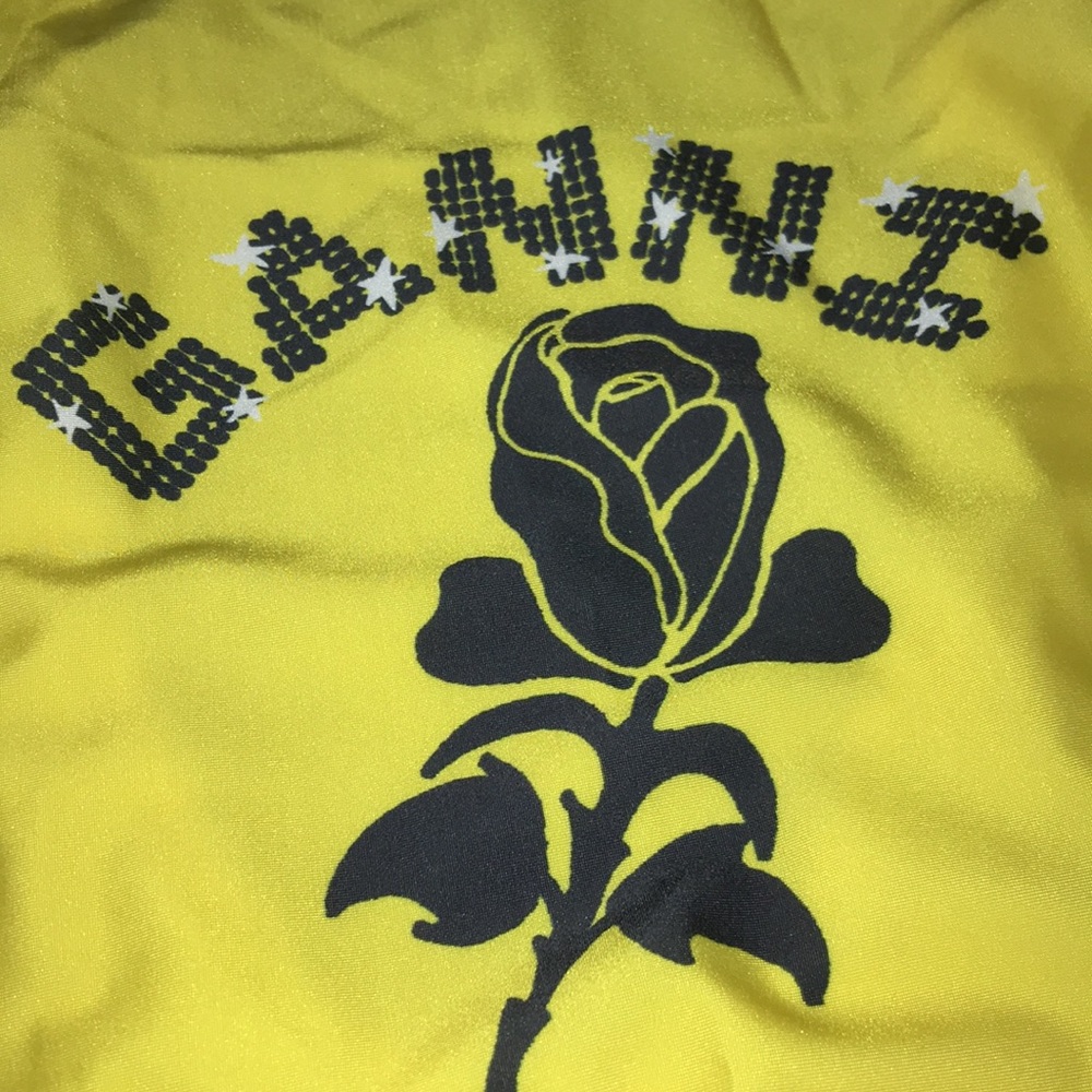 Ganni Flower Graphic Embellished One Piece Swimsuit NWT - Picture 7 of 10